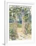 La Porte du Jardin, Vetheuil, 1881-Claude Monet-Framed Giclee Print