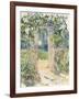 La Porte du Jardin, Vetheuil, 1881-Claude Monet-Framed Giclee Print