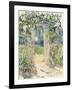 La Porte du Jardin, Vetheuil, 1881-Claude Monet-Framed Giclee Print