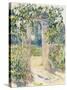 La Porte du Jardin, Vetheuil, 1881-Claude Monet-Stretched Canvas
