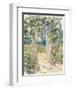La Porte du Jardin, Vetheuil, 1881-Claude Monet-Framed Premium Giclee Print
