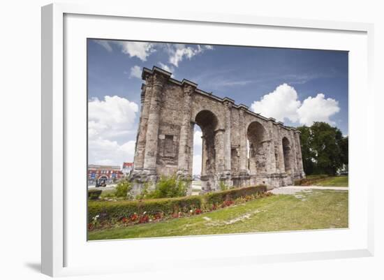 La Porte Mars in Reims, Champagne-Ardenne, France, Europe-Julian Elliott-Framed Photographic Print