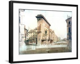 La Porte St Denis, Paris, 1800-Thomas Girtin-Framed Giclee Print
