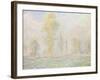 La Prairie a Giverny, 1888-Claude Monet-Framed Giclee Print