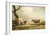 La prairie-Paulus Potter-Framed Giclee Print