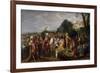 La predicación de San Juan Bautista, 1623-Frans Francken the Younger-Framed Giclee Print