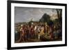 La predicación de San Juan Bautista, 1623-Frans Francken the Younger-Framed Giclee Print