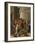 La Prédication de saint Paul à Ephèse-Eustache Le Sueur-Framed Giclee Print