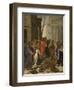 La Prédication de saint Paul à Ephèse-Eustache Le Sueur-Framed Giclee Print