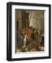 La Prédication de saint Paul à Ephèse-Eustache Le Sueur-Framed Giclee Print