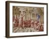 La Prédication de saint Paul aux Athéniens-Raffaello Sanzio-Framed Giclee Print