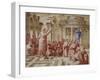 La Prédication de saint Paul aux Athéniens-Raffaello Sanzio-Framed Giclee Print