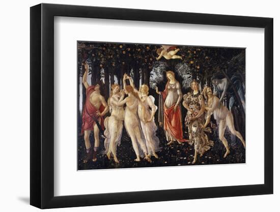 La Primavera, 1481-1482-Sandro Botticelli-Framed Art Print