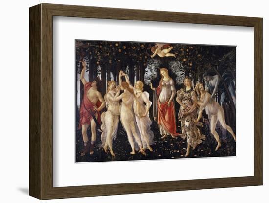 La Primavera, 1481-1482-Sandro Botticelli-Framed Art Print