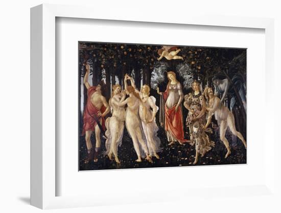 La Primavera, 1481-1482-Sandro Botticelli-Framed Art Print