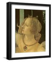 La Primavera (detail)-Sandro Botticelli-Framed Premium Giclee Print