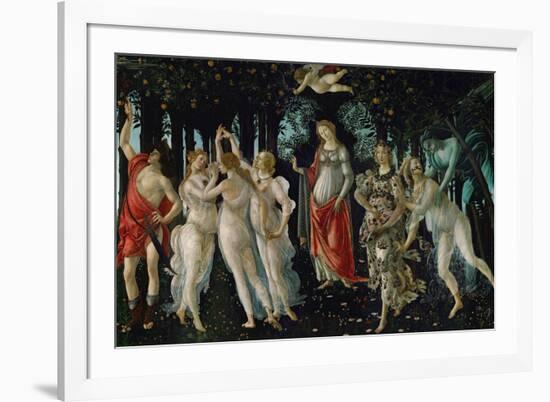 La Primavera (Spring), 1477-Sandro Botticelli-Framed Giclee Print