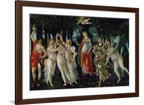 La Primavera (Spring), 1477-Sandro Botticelli-Framed Giclee Print