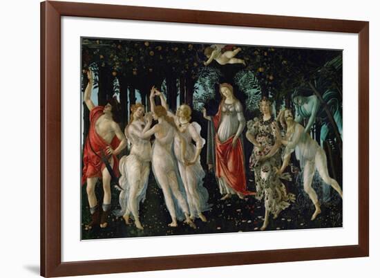 La Primavera (Spring), 1477-Sandro Botticelli-Framed Giclee Print