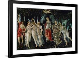 La Primavera (Spring), 1477-Sandro Botticelli-Framed Giclee Print