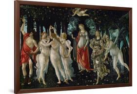 La Primavera (Spring), 1477-Sandro Botticelli-Framed Giclee Print