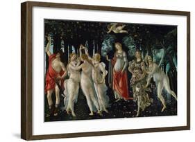 La Primavera (Spring), 1477-Sandro Botticelli-Framed Giclee Print