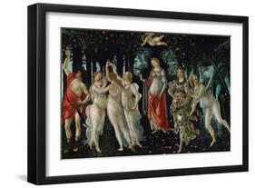 La Primavera (Spring), 1477-Sandro Botticelli-Framed Giclee Print