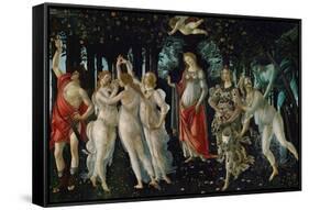 La Primavera (Spring), 1477-Sandro Botticelli-Framed Stretched Canvas