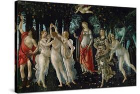 La Primavera (Spring), 1477-Sandro Botticelli-Stretched Canvas