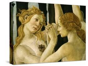 La Primavera (Spring) Detail of Two of the Three Graces c.1475-Sandro Botticelli-Stretched Canvas