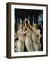 La Primavera, the Three Graces-Sandro Botticelli-Framed Giclee Print