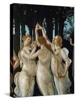 La Primavera, the Three Graces-Sandro Botticelli-Stretched Canvas