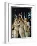 La Primavera, the Three Graces-Sandro Botticelli-Framed Giclee Print