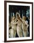 La Primavera, the Three Graces-Sandro Botticelli-Framed Giclee Print