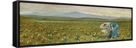 La Primavera-Walter Crane-Framed Stretched Canvas