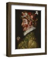 La Primavera-Giuseppe Arcimboldo-Framed Art Print