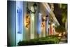 La Princesa at Night, San Juan, Puerto Rico-George Oze-Stretched Canvas