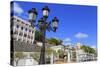 La Princesa Fountain in Old San Juan, Puerto Rico, Caribbean-Richard Cummins-Stretched Canvas