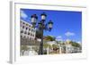 La Princesa Fountain in Old San Juan, Puerto Rico, Caribbean-Richard Cummins-Framed Photographic Print