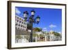 La Princesa Fountain in Old San Juan, Puerto Rico, Caribbean-Richard Cummins-Framed Photographic Print