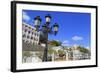 La Princesa Fountain in Old San Juan, Puerto Rico, Caribbean-Richard Cummins-Framed Photographic Print