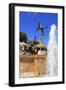 La Princesa Fountain in Old San Juan, Puerto Rico, Caribbean-Richard Cummins-Framed Photographic Print