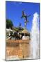 La Princesa Fountain in Old San Juan, Puerto Rico, Caribbean-Richard Cummins-Mounted Photographic Print