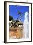 La Princesa Fountain in Old San Juan, Puerto Rico, Caribbean-Richard Cummins-Framed Photographic Print