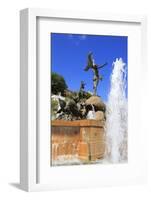 La Princesa Fountain in Old San Juan, Puerto Rico, Caribbean-Richard Cummins-Framed Photographic Print