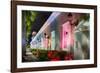 La Princesa Night Scene, San Juan, Puerto Rico-George Oze-Framed Photographic Print