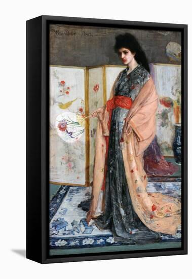 La Princesse Du Pay De La Porcelaine, 1864-James Abbott McNeill Whistler-Framed Stretched Canvas