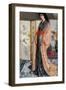 La Princesse Du Pays De La Porcelaine  (Rose and Silver: the Princess from the Land of Porcelain)-James Abbott McNeill Whistler-Framed Giclee Print