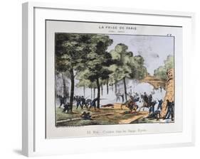 La Prise De Paris, 22 May 1871-null-Framed Giclee Print
