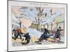 La Prise De Paris, 23 May 1871-null-Mounted Giclee Print